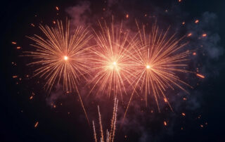 KI generiert: Feuerwerk